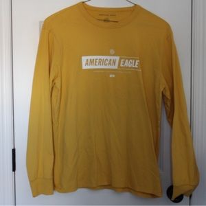 AMERICAN EAGLE Men’s Graphic Long Sleeve Tee
